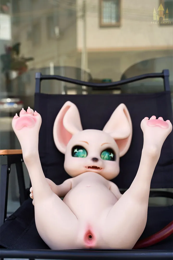 80cm (2ft7) Furry All-In-One Silicone Sex Doll - Cheese Mouse